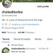 chokedbarbie:you can follow my twitter to see more content of me & I post regular life updates 💙Twitter.com/chokedbarbie 