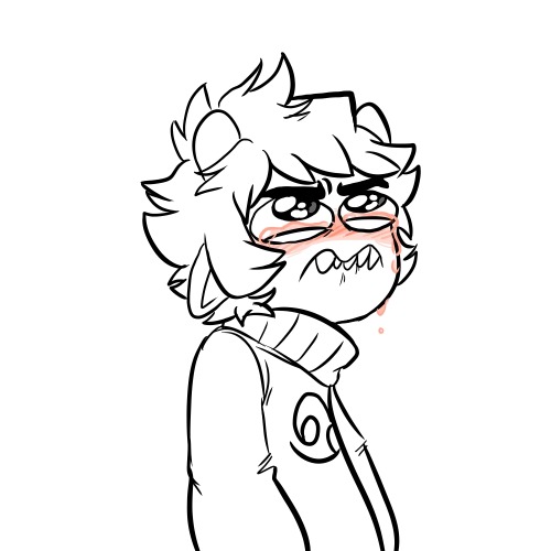 xadorkablemarinax:That 90 degree angle in Karkat’s head is actually a portable tissue box and 