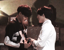 kaiptivated:  Taekai being adorable ♥ 