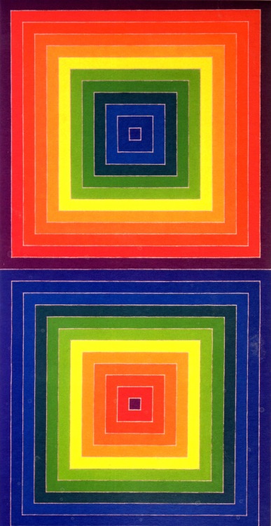 psychedelicway: Frank Stella - Double Scramble (1968)