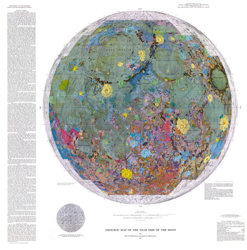 jesuisperdu:  reginasworld:  Images from the Geologic Atlas of the Moon  art i wish i made