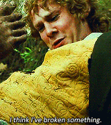 tossme:  one gifset per character           ↬ Meriadoc Brandybuck           