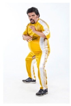 Looking Good, Luis Guzman! Great Fighting Stance, And Great Dong!