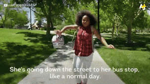 This dancer is using movement to raise awarness about missing children.
