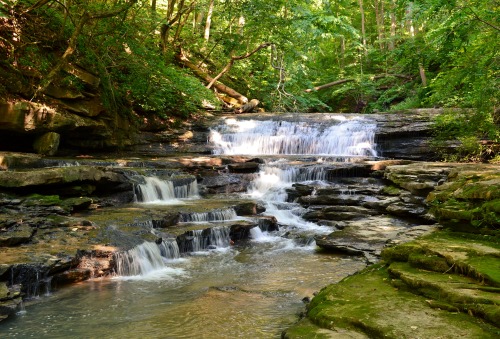 Meadow Creek Cascades in Monticello, Ky