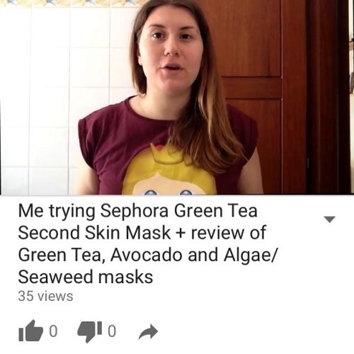 Go check out my new review :) @sephora @sephoraitalia #sephora #secondskin #masksheet #avocado #alga