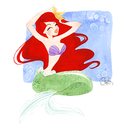 thedisneyprincess:  Disney Princess Pin Ups by Blithegirl 