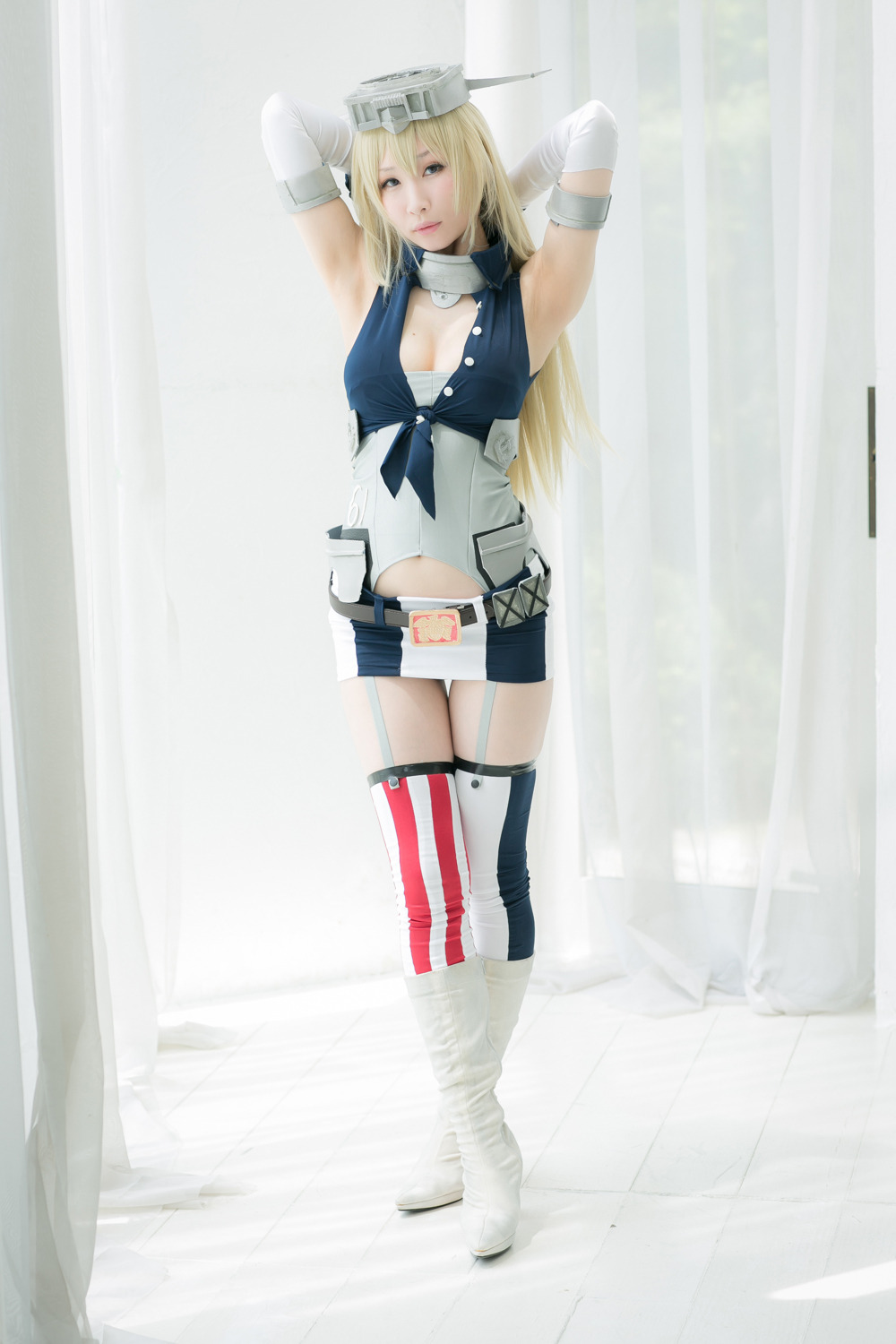 cosplayjapanesegirlsblog: Kantai Collectio - IOWA [mysuite] (Atsuki) 1-30   ;9