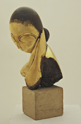 Brancusi, Constantin. Mlle Pogany. 1913. The Museum of Modern Art, New York.Bronze with black patina