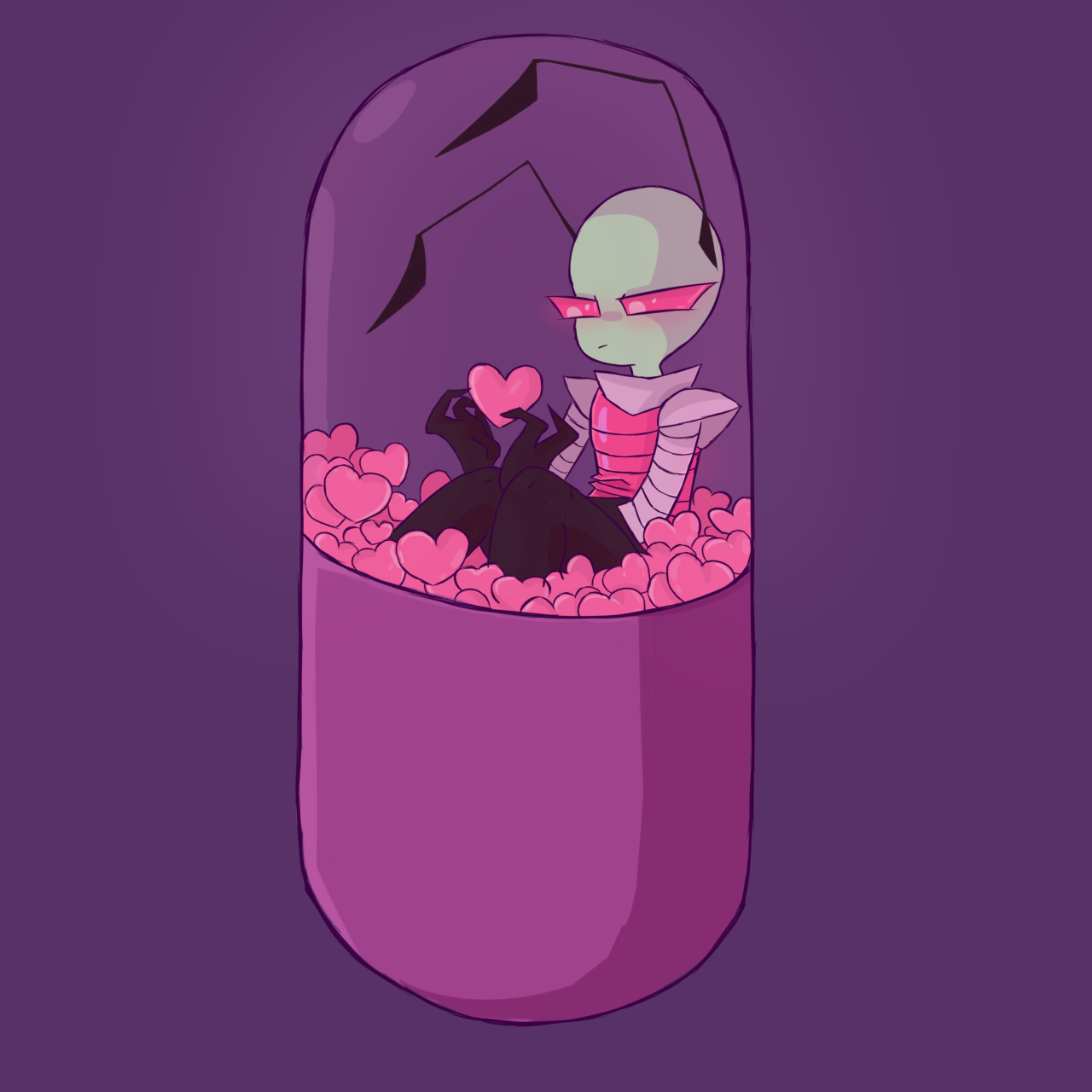 invader Zim art