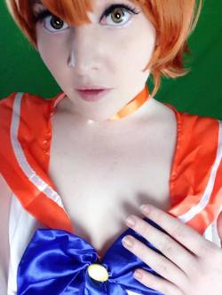 nsfwfoxydenofficial: When crossovers go all weird… :P  I just happened to be wearing misty that night and thought they could look interesting together. :D Thanks so much to the gifter for the sailor venus bikini that came in a little while ago! I love