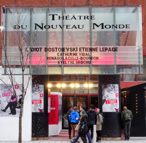 nezoid: I met Évelyne Brochu! I waited for Évelyne Brochu after “L'Idiot” 