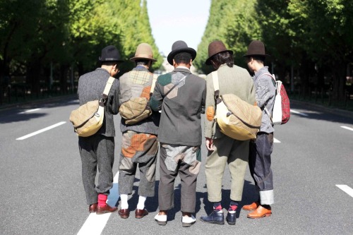 ruggedneversmooth:Tweed Run Tokyo 2013