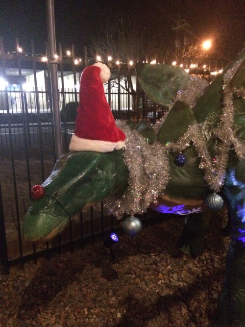 drferox:drferox:Important update!The Denver Dinosaur Hotel has decorated for the holidays. There are