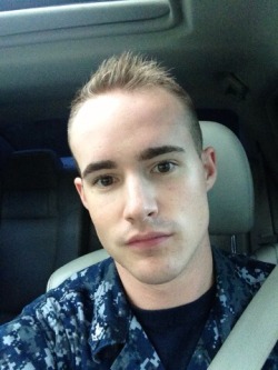 ksufraternitybrother:     Cute Navy boy. Self submitted pictures. :)    KSU-Frat Guy: 9,000 followers. More than 7,000 posts of jocks, cowboys, rednecks, military guys, and much more.   Follow me at: ksufraternitybrother.tumblr.com  