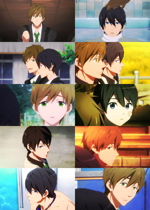 radmoral:  Makoto and Haruka looking at each other. 