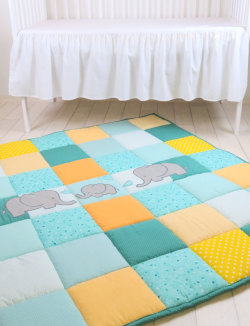 chinook-design:  Baby Rug, Boy Girl Play