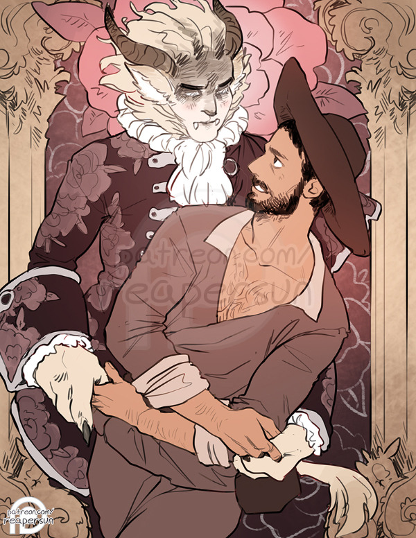 ~Support me on Patreon~A patron requested some Jonah and Esh in a Beauty and the