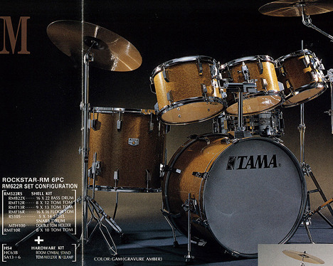 Jt S Vintage Tama Drum Blog A Rockstar Rm Inquiry