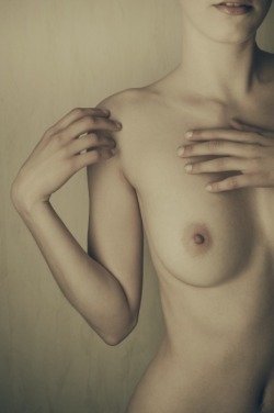 ourholestory:  -D  Such an artful presentation of a beautiful breast!