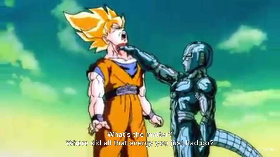 Dragon Ball Z Metal Cooler Vs Goku Meta Cooler Vs Goku
