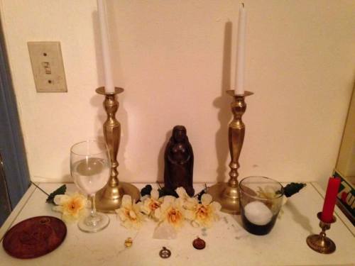 CF Member Laura Explains Her Personal Basics For Setting Up An Altar And Presents Some Examples Of Various