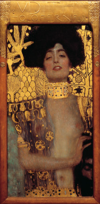 Silenceforthesoul:    Gustav Klimt - Judith, 1901     Judith Und Holofernes