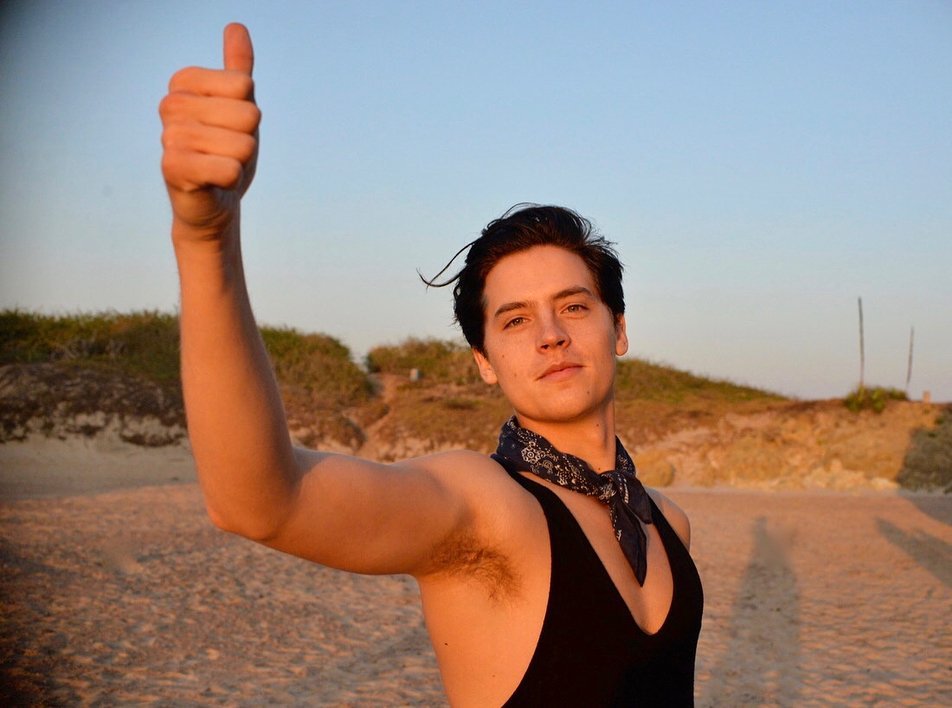alwayschach-sprouseblog:  Cole Sprouse in Cuixmala, Mexico #BTS #VOGUEMagazine ‘WILDEST