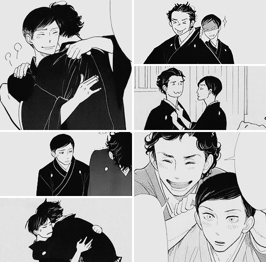 zeitwanderer:  Shouwa Genroku Rakugo Shinjuu - Yakumo &amp; Sukeroku 