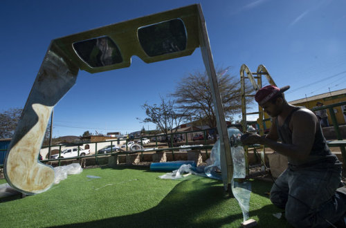 npr:The moon seemed to take over the sun, shrouding parts of South America and the southern Pacific 