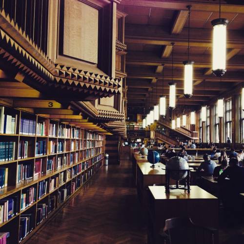 my-personal-library:A few days ago I was in the library of leuven university and I felt like I was i