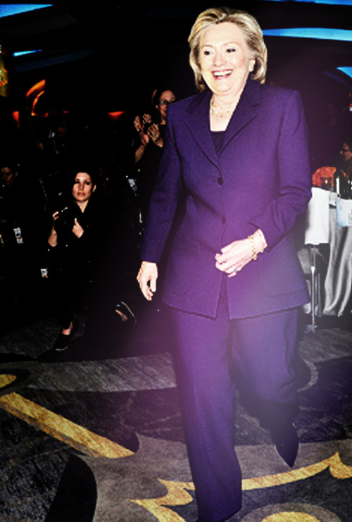 lauraadama: Favourite Hillary Rodham Clinton looks (4/∞) - purple edition