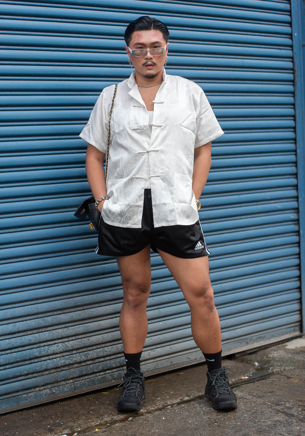 Kuby, 27“I’m wearing Gosha Rubchinskiy shorts and a Moschino bag. I’m inspired by Crazy Rich Asians and Jay Chou.”
Sep 6, 2018 ∙ Chelsea