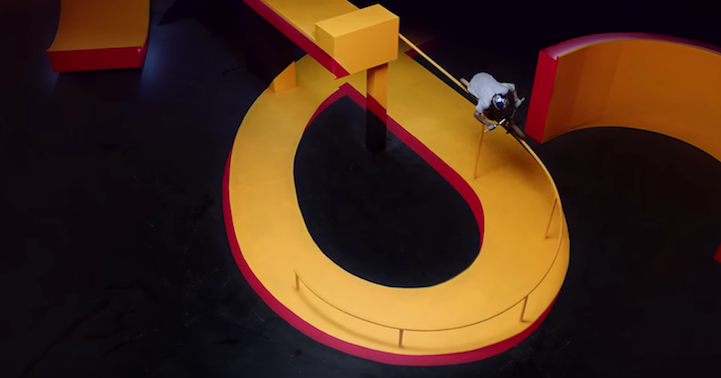 mymodernmet:  BMX Rider Performs Tricks Through Incredible Optical Illusions and