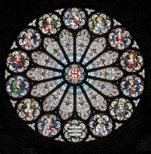 ghostlywriterr: Medieval Rose Windows