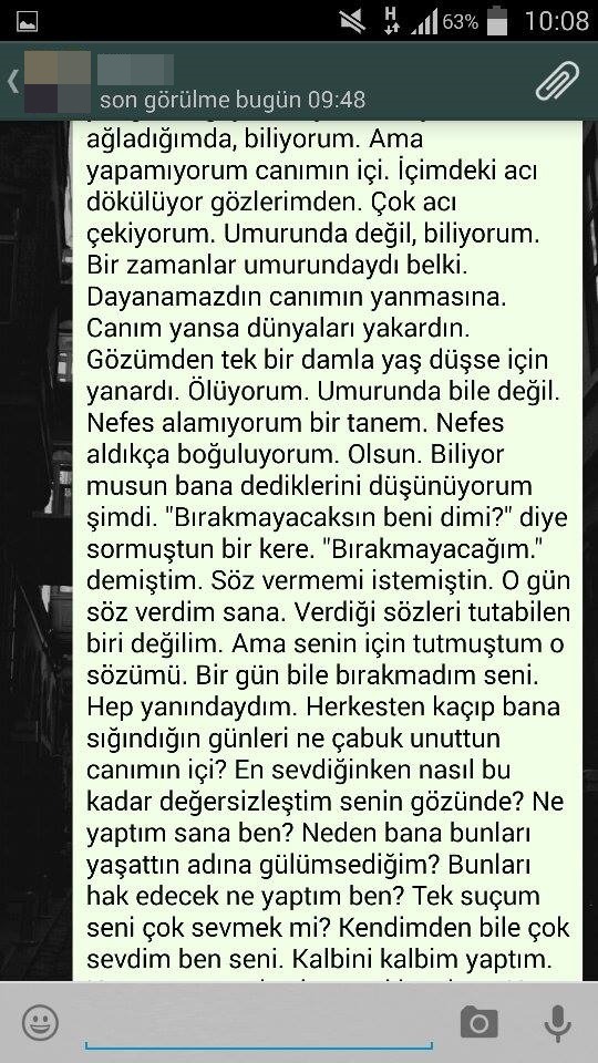 sarilsakgececek:  Bir elveda, bin yara. 