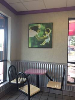hinaofficial: redditfront: This picture in McDonald’s was hung sideways 