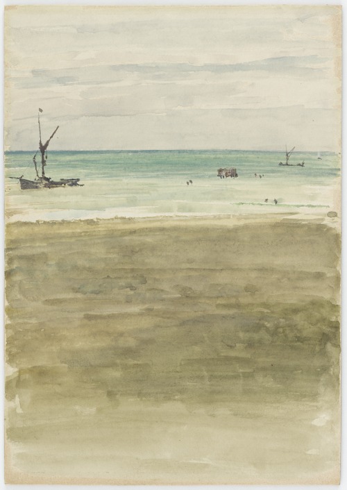 The BathersJames McNeill Whistler (American; 1834–1903)1883–84Watercolor on paperFreer Gallery of Ar