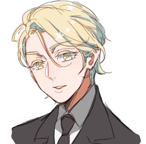 STARRY NIGHT SOCIETY — Some slicked back hair Sol