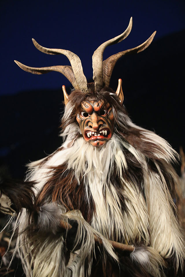 odditiesoflife:  Meet Krampus the Devil of Christmas  Half-goat, half-demon, all
