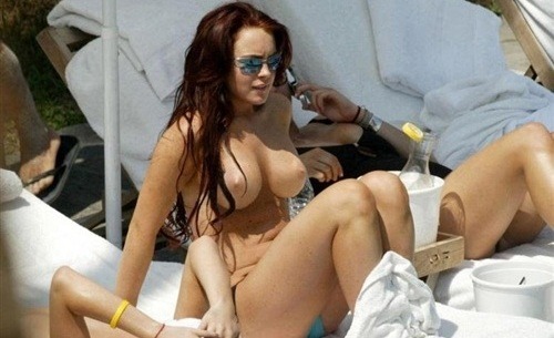 Celebrity lindsay lohan