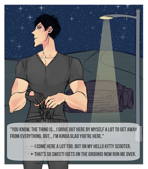 i once sent @esselley a list of her hottest kageyamas and she commissioned me to draw them LMAO