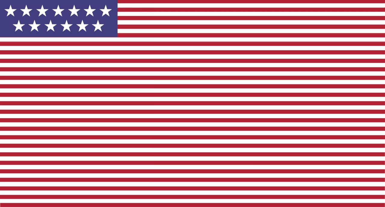 Reversed stars and stripes American flag : r/vexillology