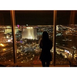 hotelgirl:  Viva Las Vegas  From the Wynn. A nice view of Vegas.