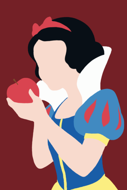 Minimalist Phone Backgrounds❧Snow White is the fairest of them allFor  wonderlustsoul