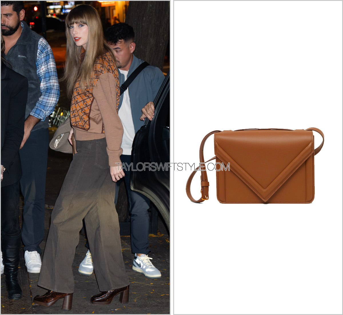 Louis Vuitton Camera Box Bag worn by Taylor Swift Out in New York City on  October 3, 2023