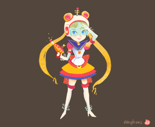 Porn photo abbydraws:retro inspired sailor scouts -