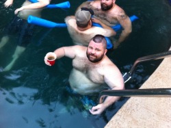 nakia:  Ronnie at Jorge’s annual July 4th pool party two years ago.