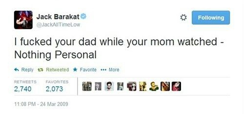 zombiegummybears98:  If Jack Barakat’s Twitter isn’t the best thing ever, you’re