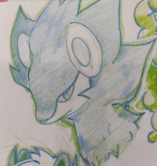 Old And New Sketches Together
